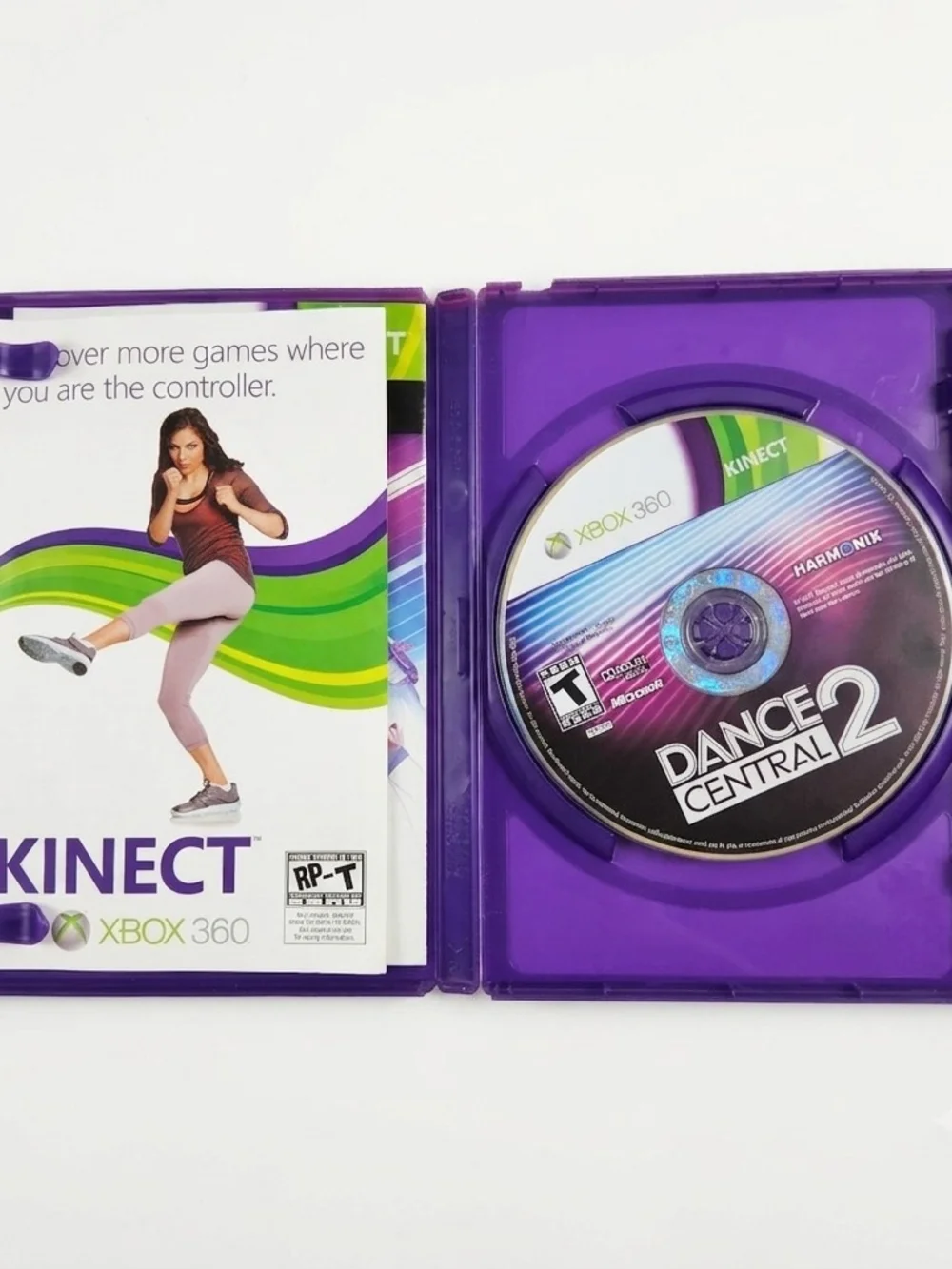 Xbox 360 Dance Central 2 Kinect Video Game CIB